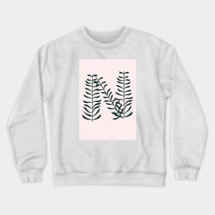 Alphabet N Botanical Crewneck Sweatshirt